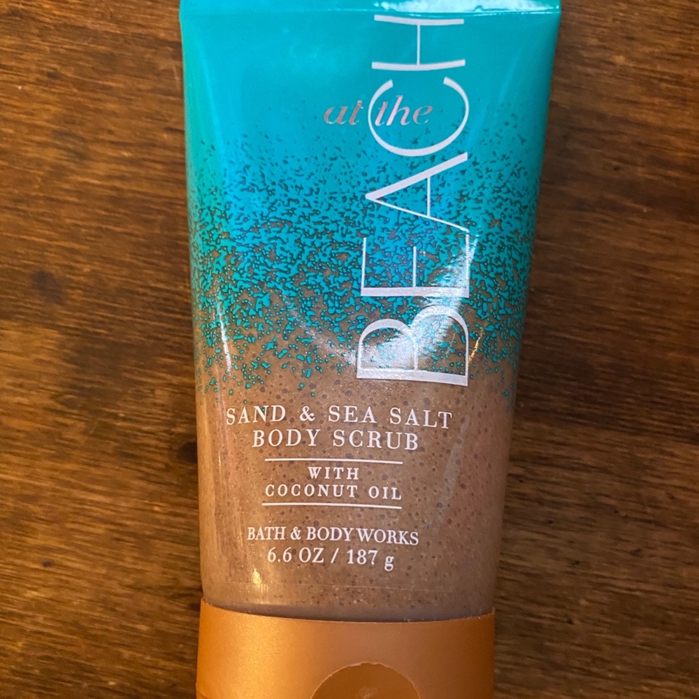 Bath and body works at the beach body scrub